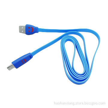 Lighting Flat Smile Micro USB Cable